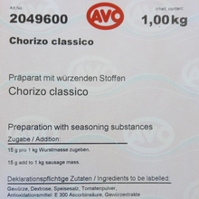 AVO Chorizo Classico 1kg | Chorizogewürz | leckere Gewürzmischung