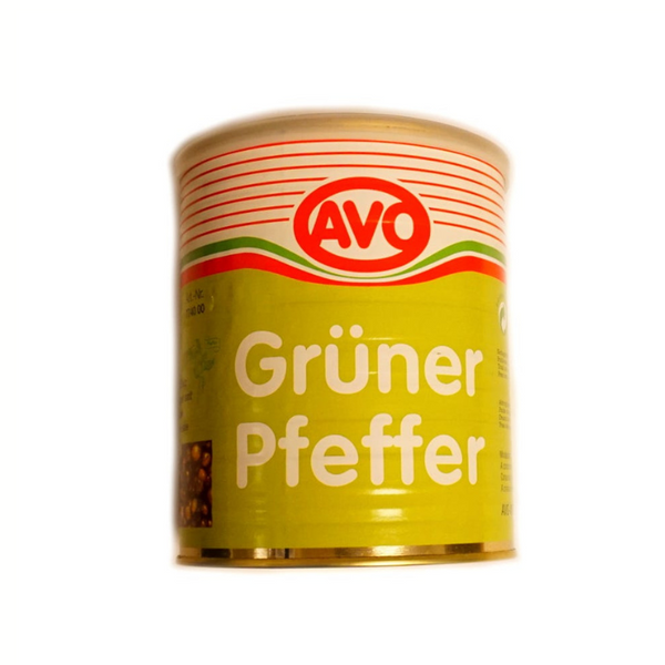 Avo Grüner Pfeffer in Salzlake 500g/Dose - Hochwertiger eingelegter Pfeffer