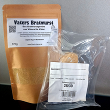 Vaters Bratwurst Gewürz 170g by Starch Heros | Bratwurstgewürz | für 34 kg Wurst