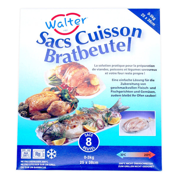 Bratbeutel 8 Stk. Für Ofen und Mikrowelle
