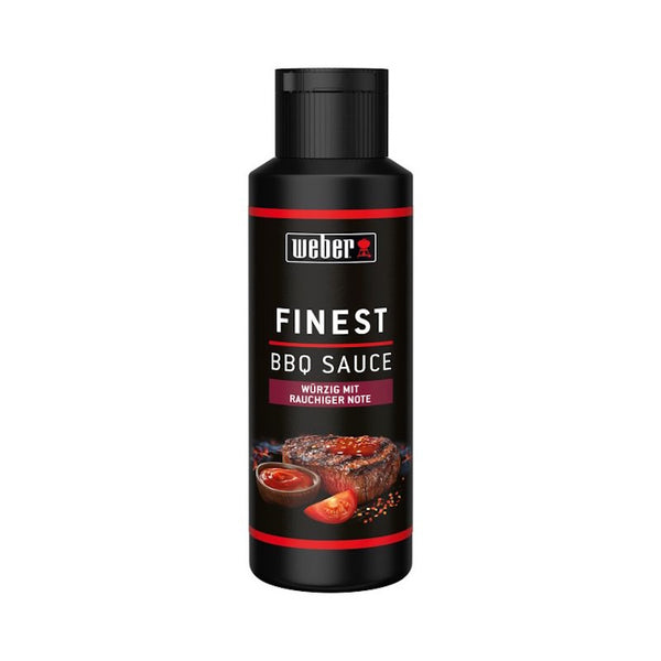 Weber Finest BBQ Sauce – Würzig mit rauchiger Note | 300 ml BBQ-Sauce zum Grillen & Marinieren