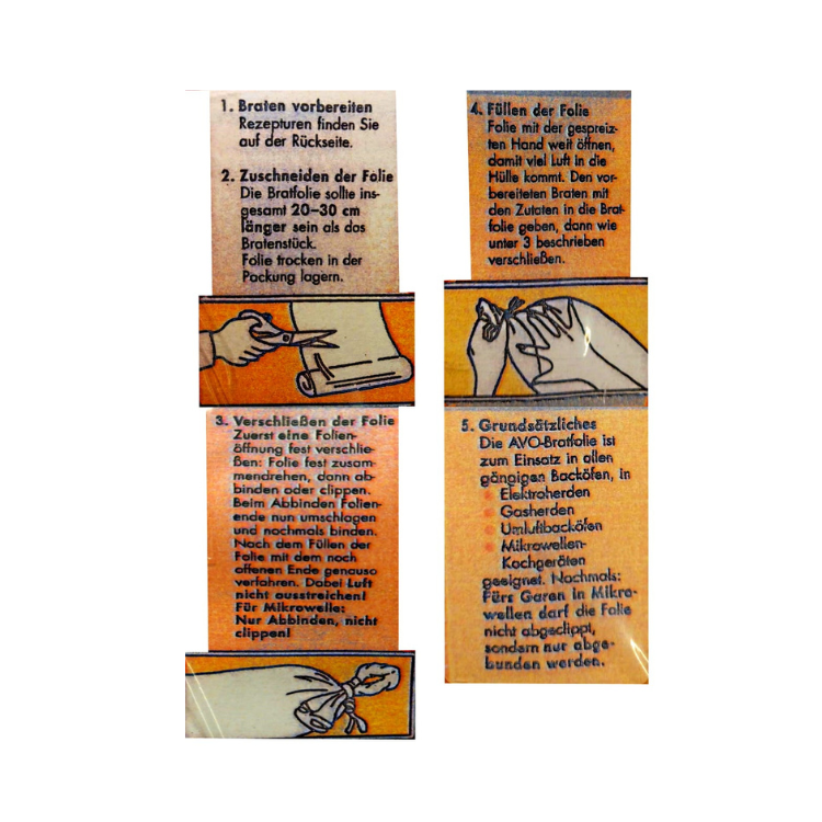 Bratfolie | Bratenschlauch | Kochbeutel | 25 Meter | 30cm Durchmesser ... Bratfolie | Bratenschlauch | Kochbeutel | 25 Meter | 30cm Durchmesser ...