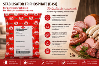 AVO Stabilsator Triphosphate E451 1kg – Stabilisator für Fleisch- & Wurstwaren | VLOG halal