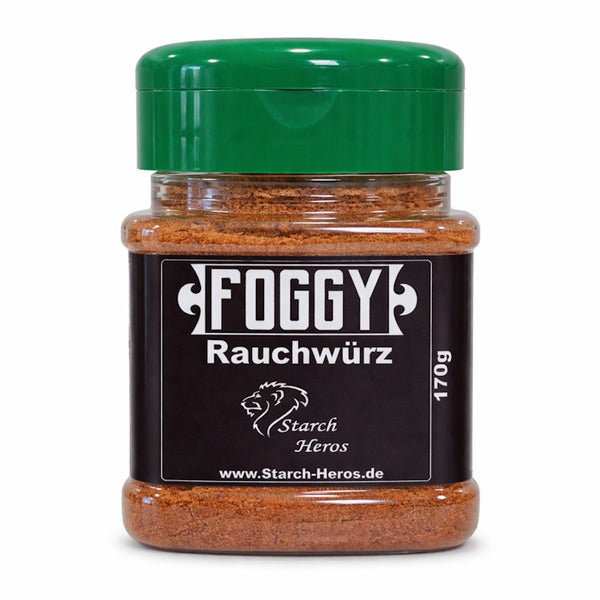 Foggy | Rauchwürz | Raucharoma | Rauch | Rauchpulver | 170g Streudose 170g/ Premium