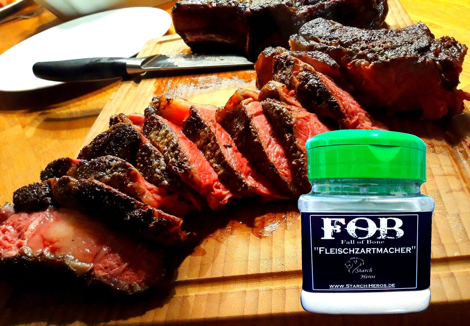 BBQ Creator Geschenkset – Premium Grillbox mit Messer, Marinaden-Gewürz, Liquid Smoke, Dry-Age-Beutel & mehr – für kreative Grillmeister & Fleischfans