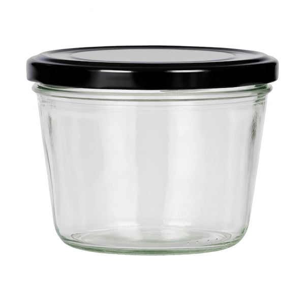 Glas mit Deckel 230ml | Einmachglas | Sturzglas | Servierglas