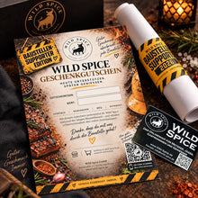 Wild Spice Geschenkgutschein – Baustellen-Supporter Edition