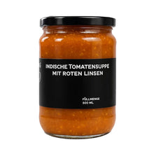 Indische Tomatensuppe mit Roten Linsen 500ml (glutenfrei/ vegan)