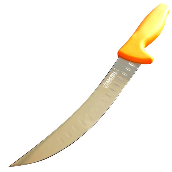 KASTELL SecureGrip Zerlegemesser| Zuschneidemesser | Kullenschliff | 20cm