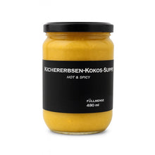 Kichererbsen Kokos Suppe 480ml (glutenfrei/ vegan)