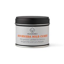 Ayurveda Mild Curry Gewürz – Mildes Curry für Gemüse, Reis & feine Currys | Wildcrumble (50g)