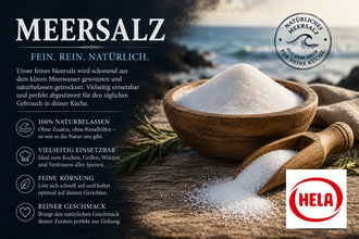 Hela Meersalz | Fleur de Sel | Fein | 1kg