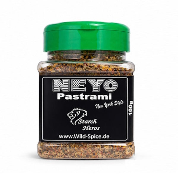 NeYO Pastrami Gewürz 100 g | New York Style Pastrami Rub | BBQ Gewürz für Rindfleisch & Smoker