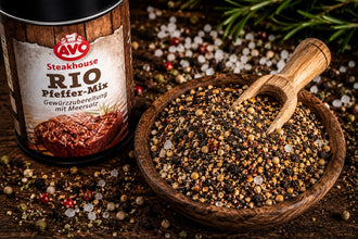 RIO Pfeffer-Mix Steakhouse 75g – Steakpfeffer mit Meersalz & Kräutern