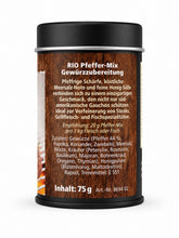 RIO Pfeffer-Mix Steakhouse 75g – Steakpfeffer mit Meersalz & Kräutern