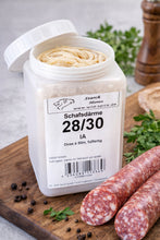Schafsdarm 28/30 IA 90m – Naturdarm für Bratwurst | ideal für Rind (Halal geeignet) | füllfertig