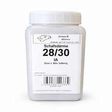 Schafsdarm 28/30 IA 90m – Naturdarm für Bratwurst | ideal für Rind (Halal geeignet) | füllfertig