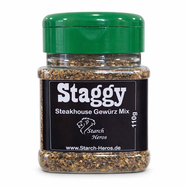 Staggy/ Steakhousegewürz/ 110g Streudose/ Neu & OVP