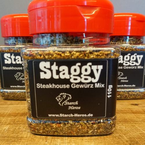 Staggy/ Steakhousegewürz/ 110g Streudose/ Neu & OVP