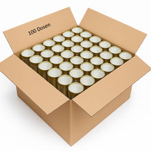 100 Stück Konservendosen 99/119 mit Sicken innenbeschichtet ohne Deckel